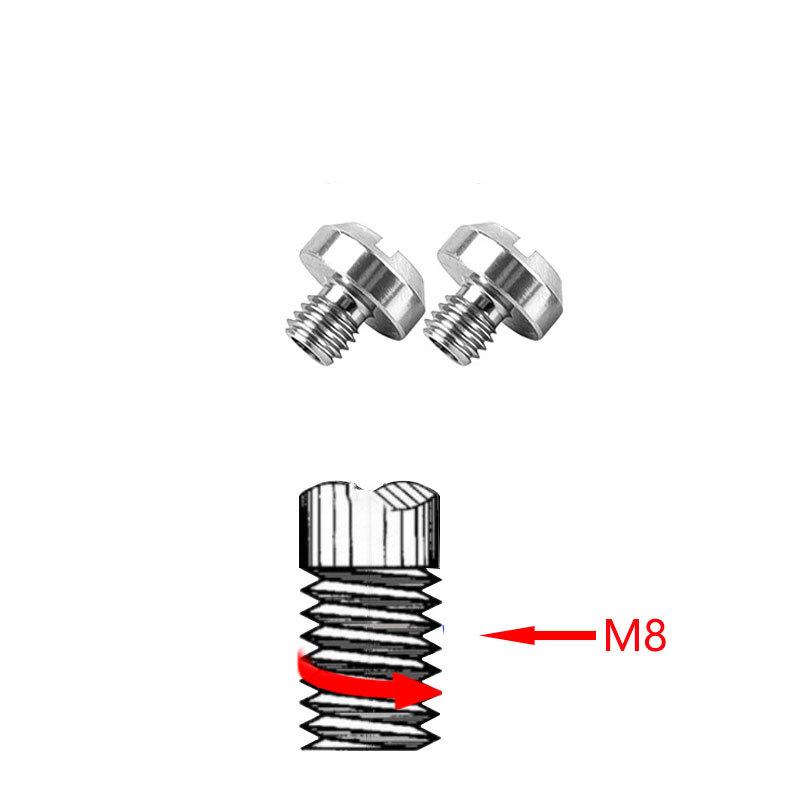 2 шт. M8/M10 мотоциклетное зеркало заднего вида, заглушки, винты, детали из алюминиевого сплава, модификация