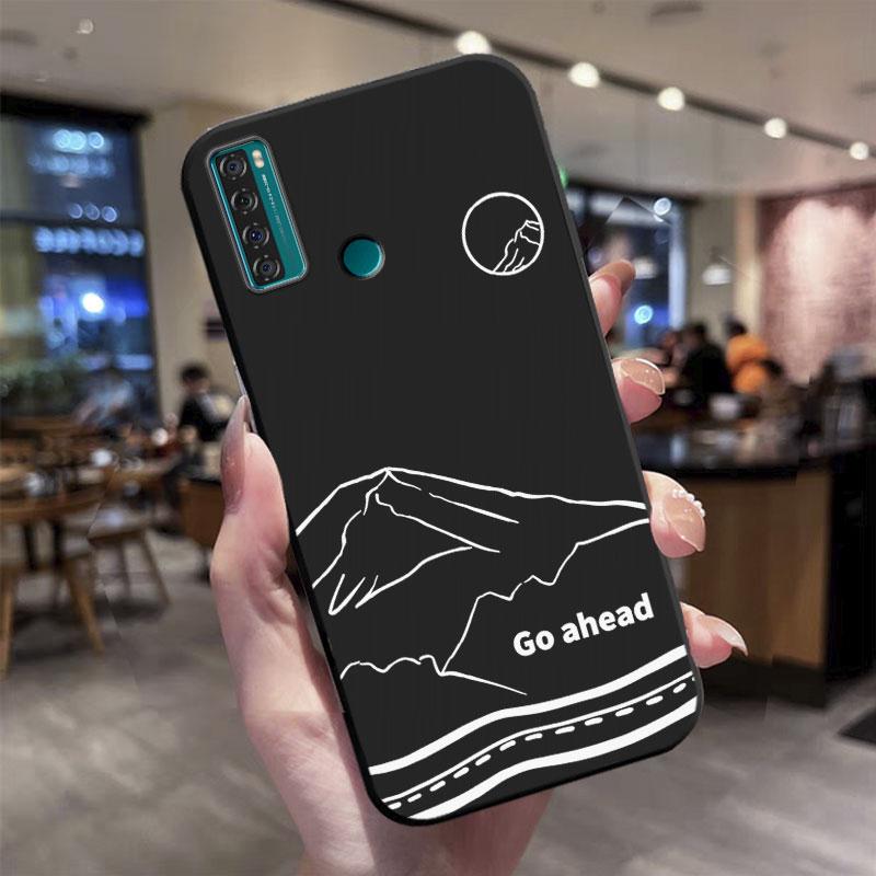 For TCL 20 SE 20 Pro 20B 20R 5G 20AX Case Shockproof Silicone Soft TPU Phone Case For TCL 20L Plus 20S Back Cover Bumper Fundas