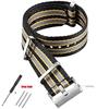 Мягкий нейлоновый ремешок для Omega Seamaster 007 Мужской Женский Военный холст Запасной ремешок для часов для Seiko Универсальный спортивный ремешок 20 мм Ремень