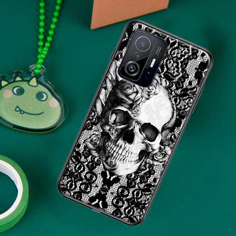 Готический модный чехол с черепом для POCO F5 X5 X3 Pro X4 F4 GT F3 M5s C40 чехол для Xiaomi 13 12 Lite 11T 12T Pro 12X