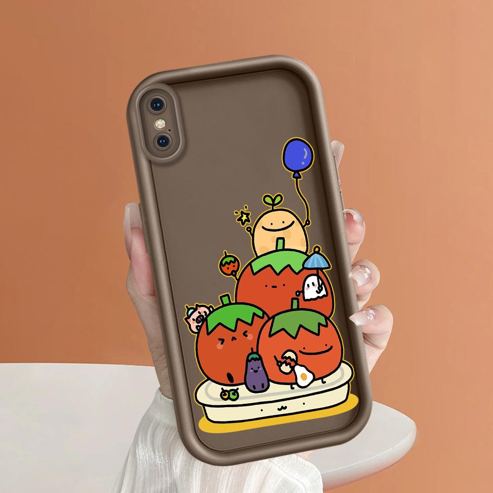 Cute Cartoon Soft Phone Casing for Realme OPPO Reno VIVO Infinix Tecno Oneplus Full Cover Camera Shockproof Protection Rubber Case Cover