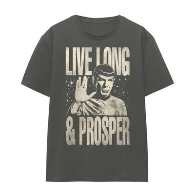 Звездный путь: Оригинальная унисекс футболка для взрослых Prosper Spock