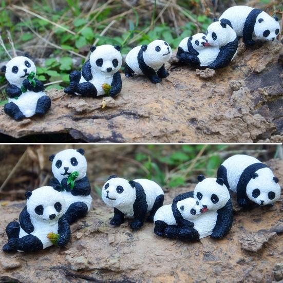 Уникальная статуя панды, милая, приятная, привлекательная