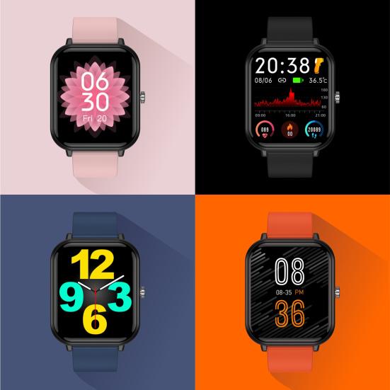 Q9Pro 1.7 Inch Multifunctional Large Touch Smart Watch Screen IP68 Waterproof Sport Bracelet