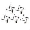 5x Meat Grinder Blade Replacement Attachment Hex Hole Size 8.3mm/0.33'' Duable Mincer for