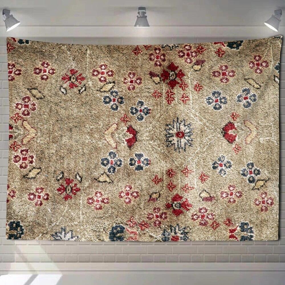 Mandala Tapestry Wall Hanging Psychedelic Bohemian Yoga Shawl Cushion Mattress Room Home Decoration Hanging Cloth