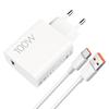 Быстрое USB-зарядное устройство 100 Вт стандарта ЕС для Xiaomi 17ProMax и Redmi K90