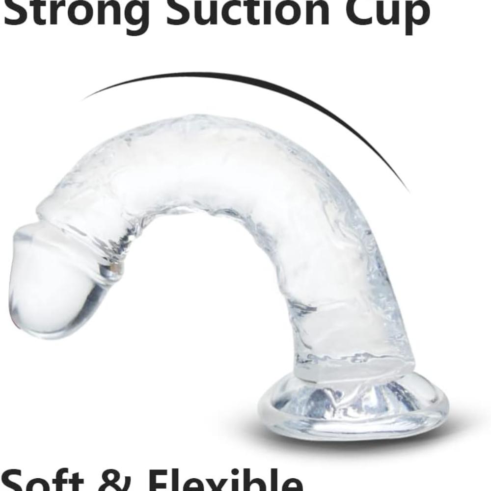 Маленький реалистичный дилдо, мягкий, как живой, секс-игрушка для начинающих, тонкий пенис, прозрачный, с сильной присоской, для взрослых, как живой, секс, анальные, милые игрушки и игры