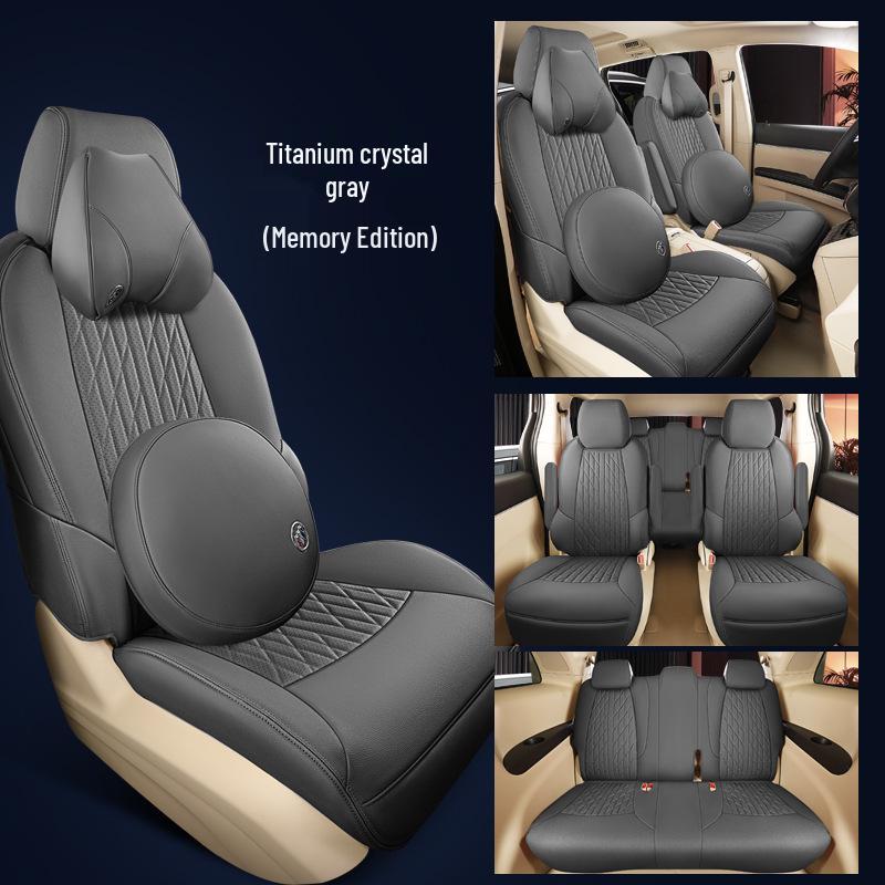 Buick Landzun GL8 Seven-Seat Leather Car Seat Cushion - All-Season Upholstery