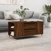 VidaXL Coffee Table Brown Oak 102x44.5x50 Cm Engineered Wood 830995