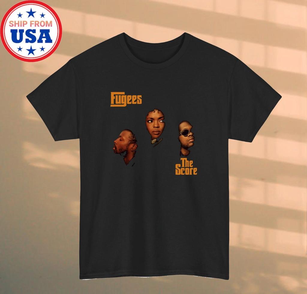 Fugees The Score Мужская Черная Размер S-5XL