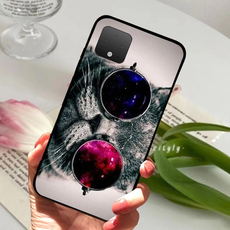 Чехол для Google Pixel 4A 5G Силиконовый Мягкий ТПУ Черный Чехол для Телефона Для Google Pixel 5 XL 5G Защитный Fundas Чехлы Роскошный Coque