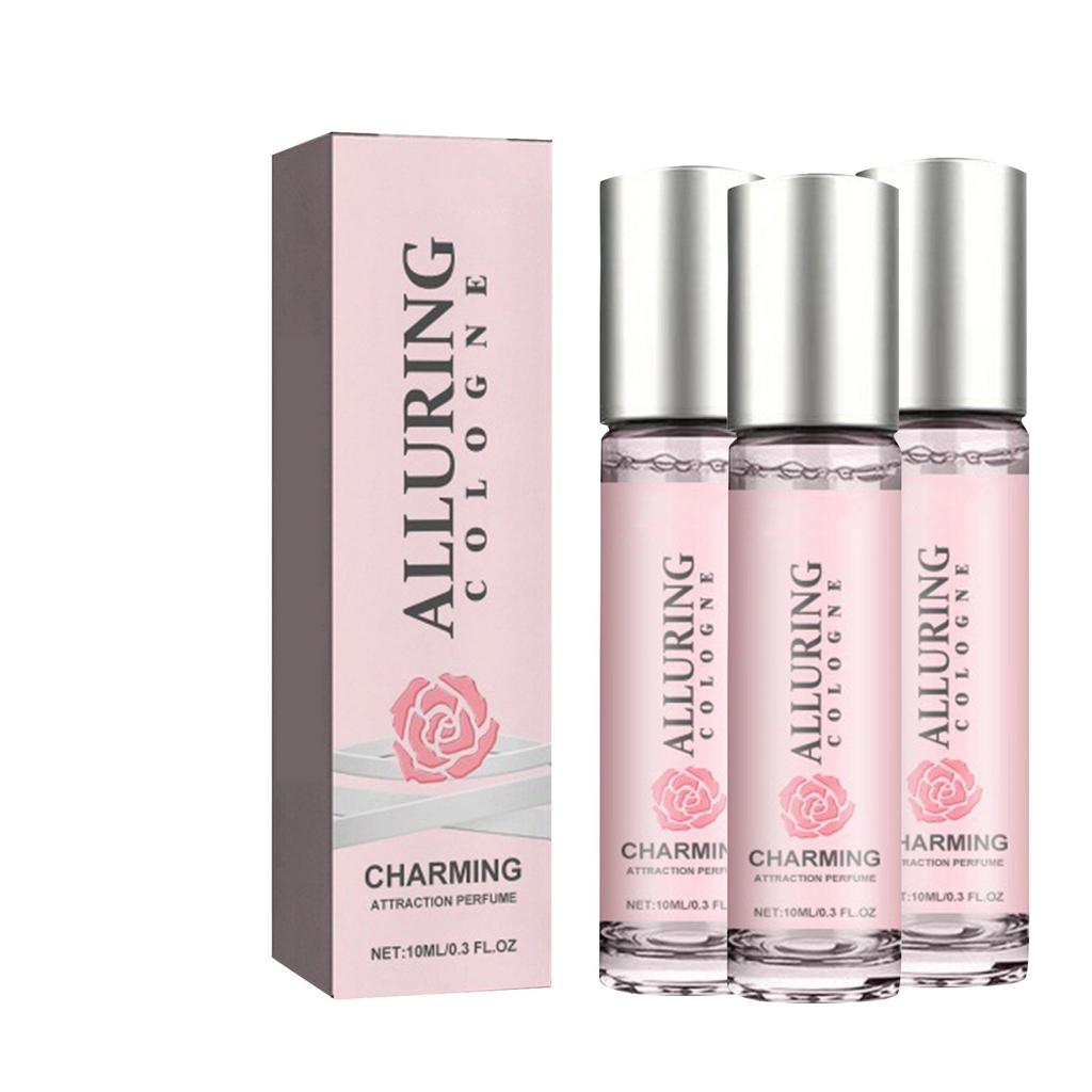 Духи для женщин, Духи для привлечения мужчин, Парфюмированное масло с шариковым аппликатором, Уникальный аромат, легко носить с собой, Раскройте свое притягательное очарование 10 мл 1 шт/2 шт/3 шт
