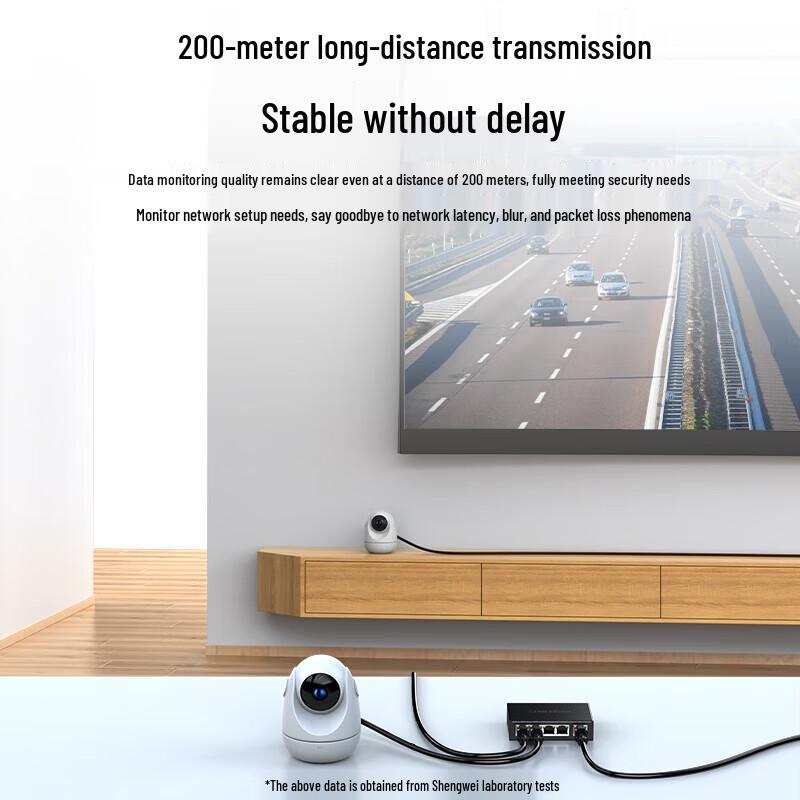 Shengwei CPOEZ14 Indoor 100Mbps PoE Repeater Switch