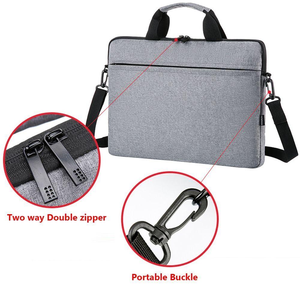 13.3 14 15.6 Inch Ultra Thin Laptop Handbag Sleeve Case Notebook Cover Pouch Shoulder Bag For Lenovo HP Dell Asus Samsung