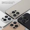 For Apple iPhone 16 Plus Pro Max Luxury Camera Circle Plating Metal Lens Anti-scrached Case Cover Bumper Protection Ring Guard Protector
