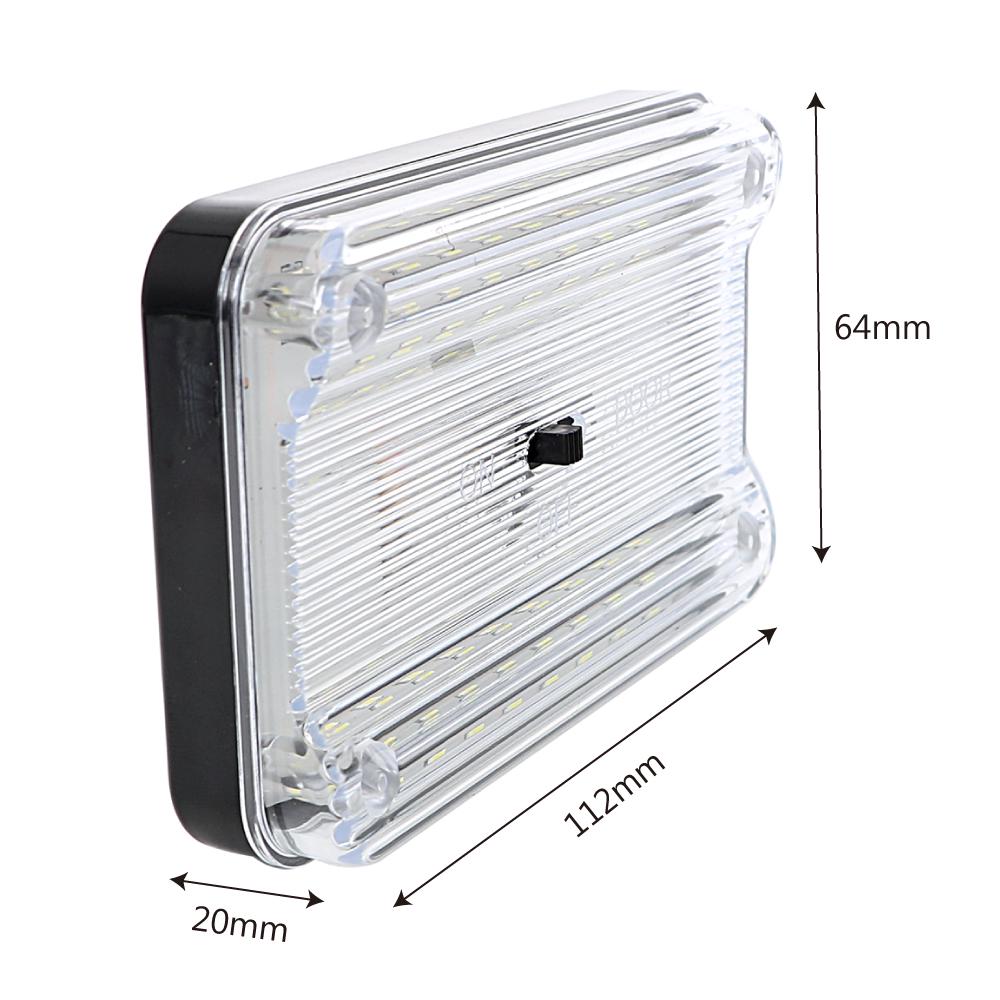 Автомобиль Doom Light Авто Интерьер Свет 1шт Крыша Потолочный светильник Лампа 36SMD Белый