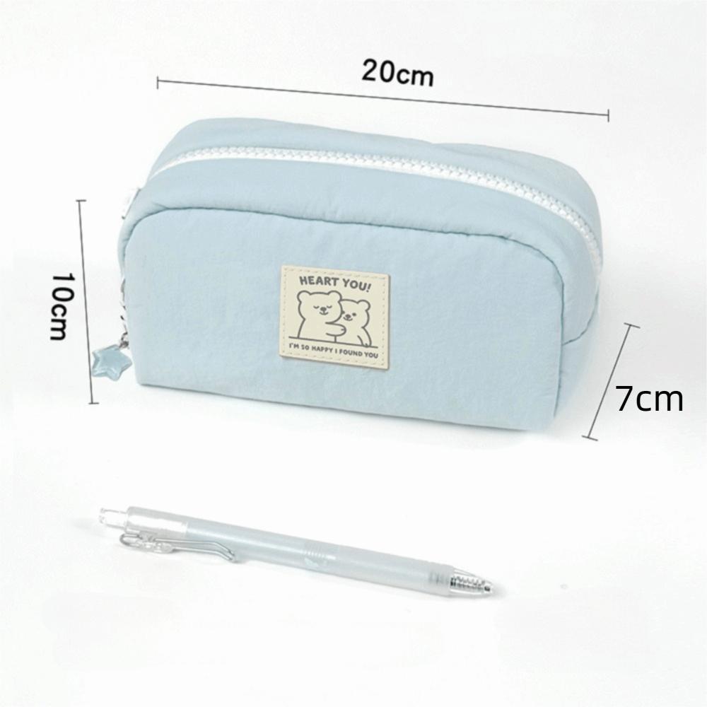 Large Capacity Pen Bag Cartoon Stationery Bag Cute Pencil Case  School Office