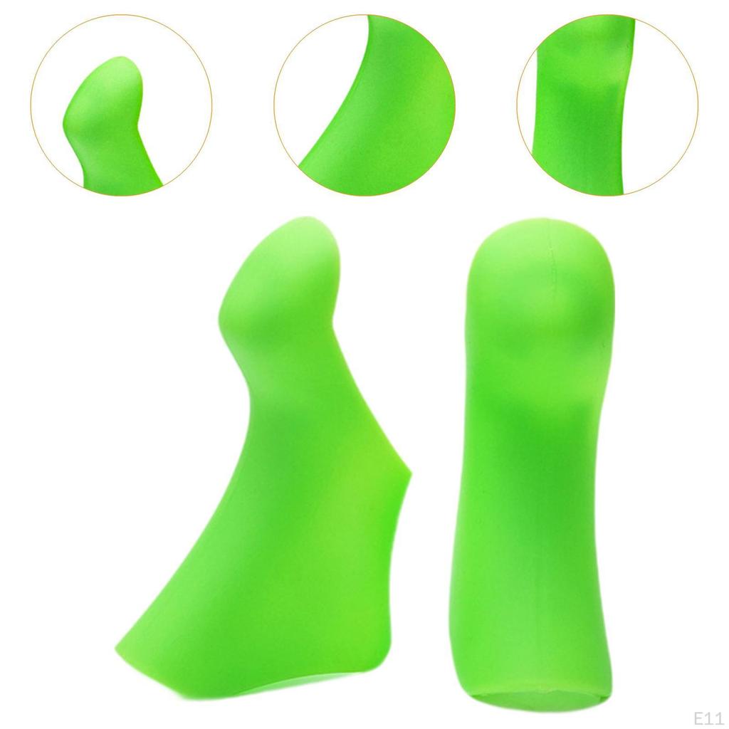 2 шт. чехлы на рычаг переключения передач велосипеда, чехол на ручку, противоскользящий силиконовый дорожный велосипед