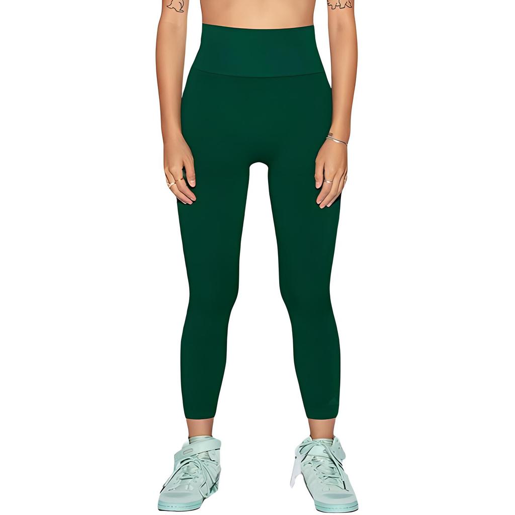 adidas Оригинальные вязаные спортивные штаны женские зеленые GP4751