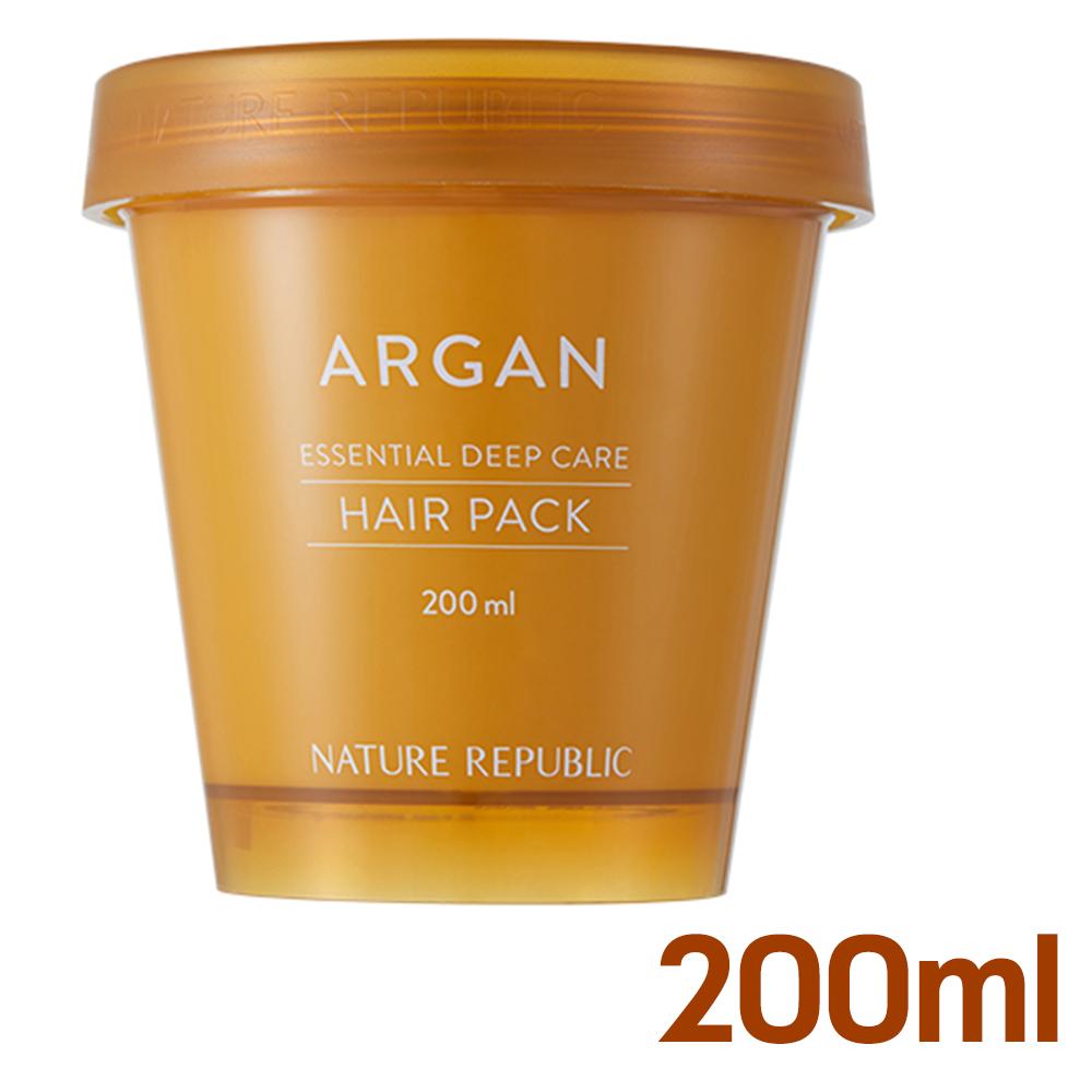 Nature Republic Argan Essential Deep Care (Эссенция для волос, шампунь, кондиционер, маска для волос, увлажняющий спрей для волос, эссенция для завивки волос)