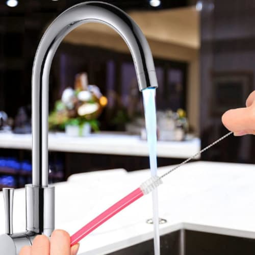 LOYELEY Straw Brushes, 175mm, 20-Piece Set, Ultra-Fine Stainless Steel, Reusable, for Cleaning Baby Bottles and Drinking Straws