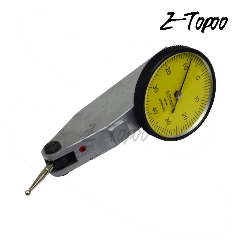 Ударопрочный водонепроницаемый рычажный циферблатный индикатор для калибровки 0-0,8 мм - поясной ушной индикатор для сиденья стола