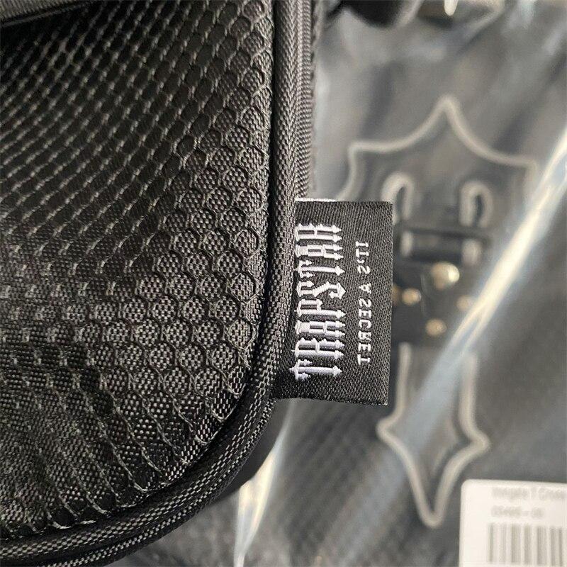 В наличии роскошная брендовая сумка London Trapstar, мужской кошелек на плечо, черный, синий 1:1 высококачественная уличная модная женская сумка через плечо