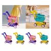 Multifunctional Mini Shopping Cart Toy for Kids Simulation Grocery Small Trolley Cart for Ages 14+ Girls & Boys Birthday Gift