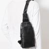 Simple Genuine Leather Men's Chest Bag Summer Fashion First Layer Cowhide Men's Chest Bag Trend Casual Men's Bag