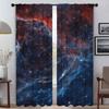 Космическая туманность затемняющие шторы для гостиной оттенки оконные шторы перегородки домашний интерьер шторы 2 шт кухня элегантный