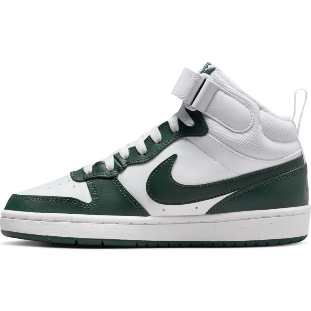 Nike Court Borough Mid 2 sneakers White/Vintage Green