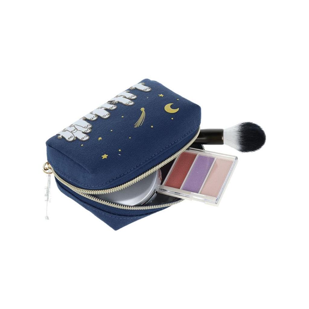 Sunstar Stationery Муми-тролль Косметичка Пуховый принт Дизайн 2025 Лето Хаттифаттены Темно-синий S2336464
