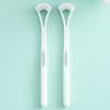 Brush & Scraper Double-Sided Tongue Cleaner (2 Packs)