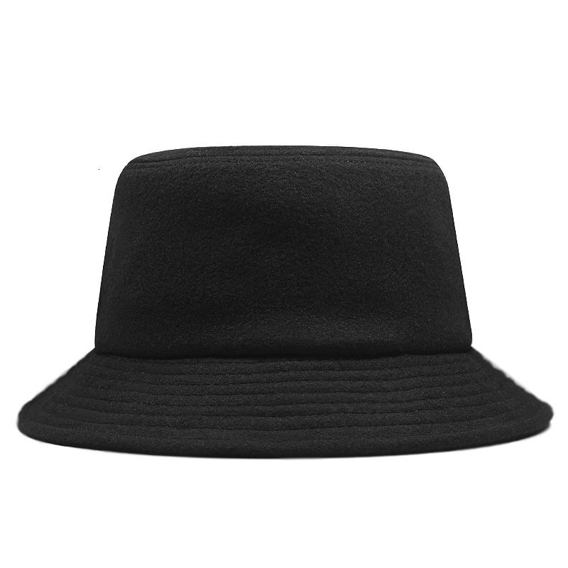 Big Head Men Large Size Wool Fisherman Hat Male Winter Panama Cap Man Plus Size Felt Bucket Hat 56-60cm 60-65cm