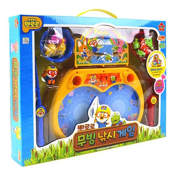 Daeyoung Toys Pororo Moving Fishing Game, Mixed ColorPopular Korean Dolls and Toys