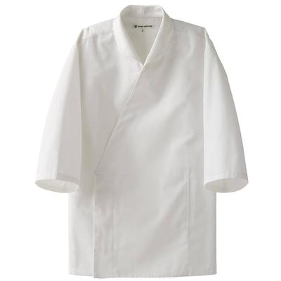 Seven Uniform EA3080-0 Белый Большой Поварской Халат, Унисекс, для Японской Кухни, Суши и Поварской Одежды