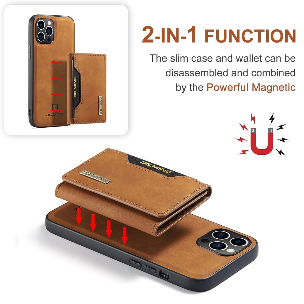 2 In1 Detachable Wallet Card Slot Flip Magnetic Leather Case for iPhone 15 14 Plus 13 12 11 Pro Max for Samsung S23 S22 S21 S20 Ultra Plus A14 A54 A53