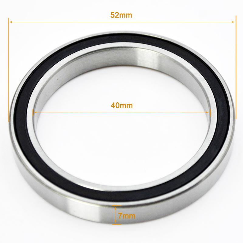 2pcs 6806 6807 6808 6809 6810 6811 6812 6813 6814 6815 6816 2RS DDU RS Bearing 6808RS Deep Groove Ball Bearings