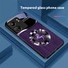 Деревянная текстура Лошадь Синий Для Xiaomi Redmi 13C Note13 12 Pro Plus 5G Note 9 13T Pro POCO X6 F5 F6 Черный Чехол для телефона из закаленного стекла