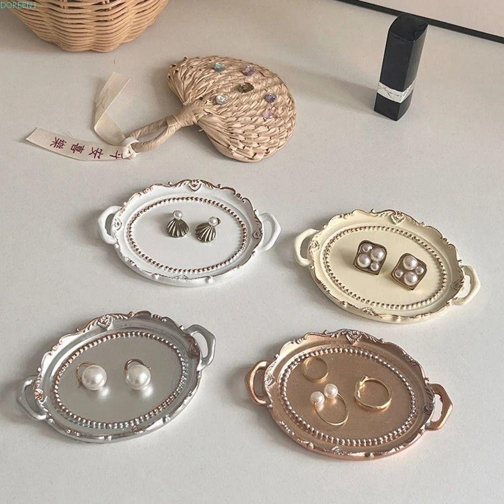 resin Decorative Jewelry Plate Nordic Jewelry Display Tray New Jewelry Dish Necklace Earrings