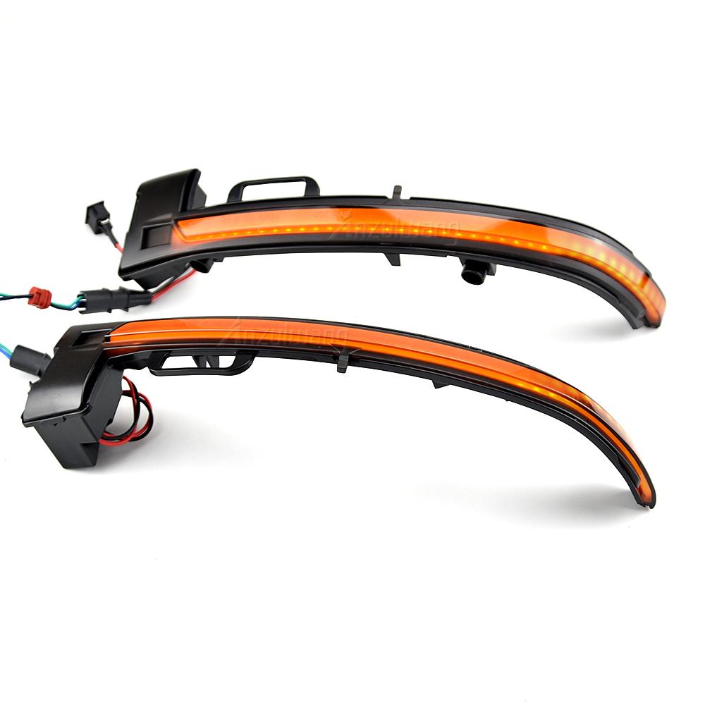 Последовательная мигающая лампа, динамический мигающий индикатор, светодиодный указатель поворота для Peugeot 308 II SW T9 2013 2014-2017