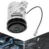 Компрессор кондиционера Bymaocar для 2009-2012 Dodge Caliber и 2009-2017 Jeep Patriot 2.0L 2.4L, 12V Сборка компрессора кондиционера