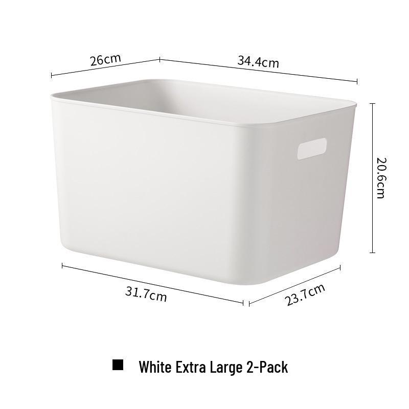 Многофункциональная пластиковая корзина для хранения косметики, закусок и кухонных принадлежностей