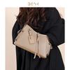 Genuine Leather High-end Underarm Bag Large-capacity Cowhide Single-shoulder Crossbody Bag