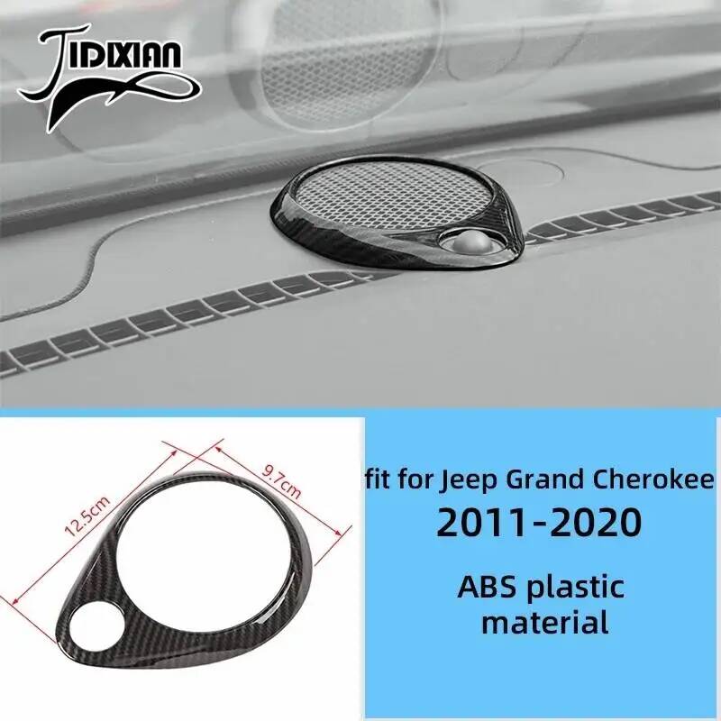 JIDIXIAN Carbon Fiber Grain Interior Decoration Cover for Jeep Grand Cherokee 2011 2012 2013 2014 2015 2016 2017 2018 2019 2020 we1