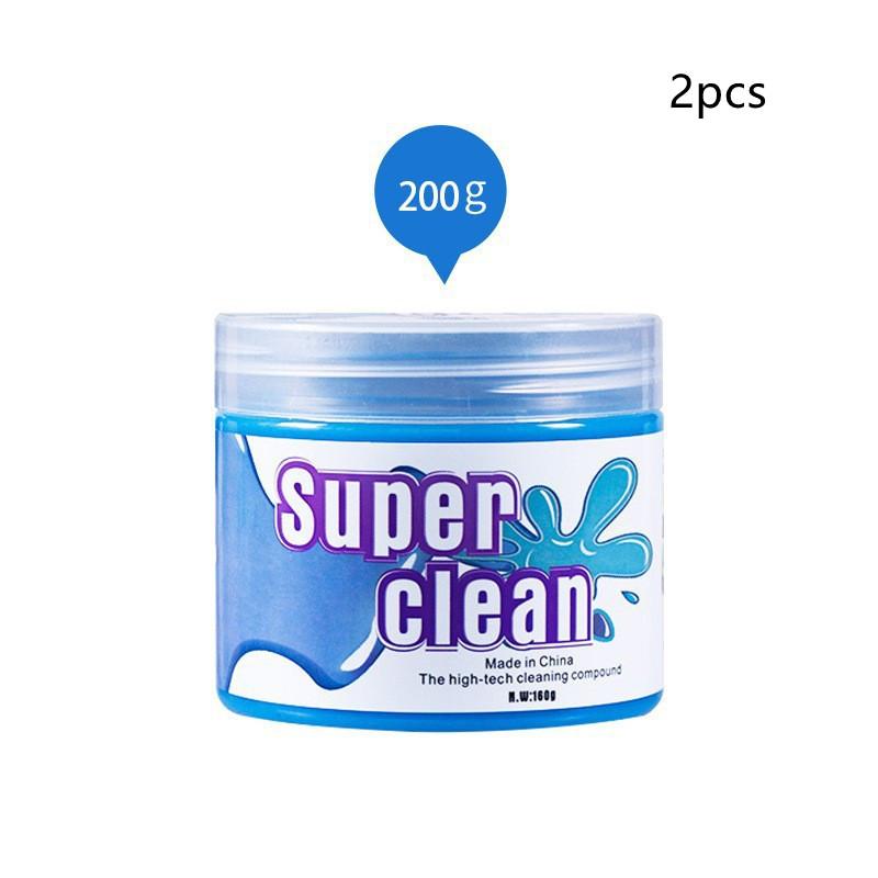 1/2 шт. Чистящий гель для инструментов для детализации автомобиля, автоматическое вентиляционное отверстие, средство для очистки деталей интерьера, универсальное средство для очистки пыли, для домашней автомобильной клавиатуры для ноутбука