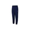 Solid Color Drawstring Knit Joggers Men Bottoms Navy-Blue JD1439