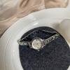 Small Round Dial Women Watch Exquisite Quartz Wristwatch Trendy Golden Wrist Watch  Daily Use
