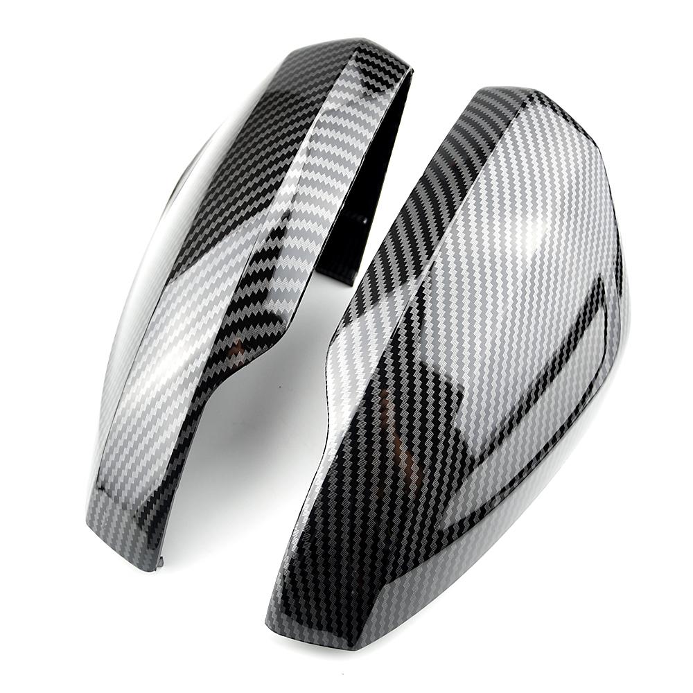 Углеродное волокно для VW Polo Mk6 AW GTI 2018-автомобильное боковое зеркало заднего вида